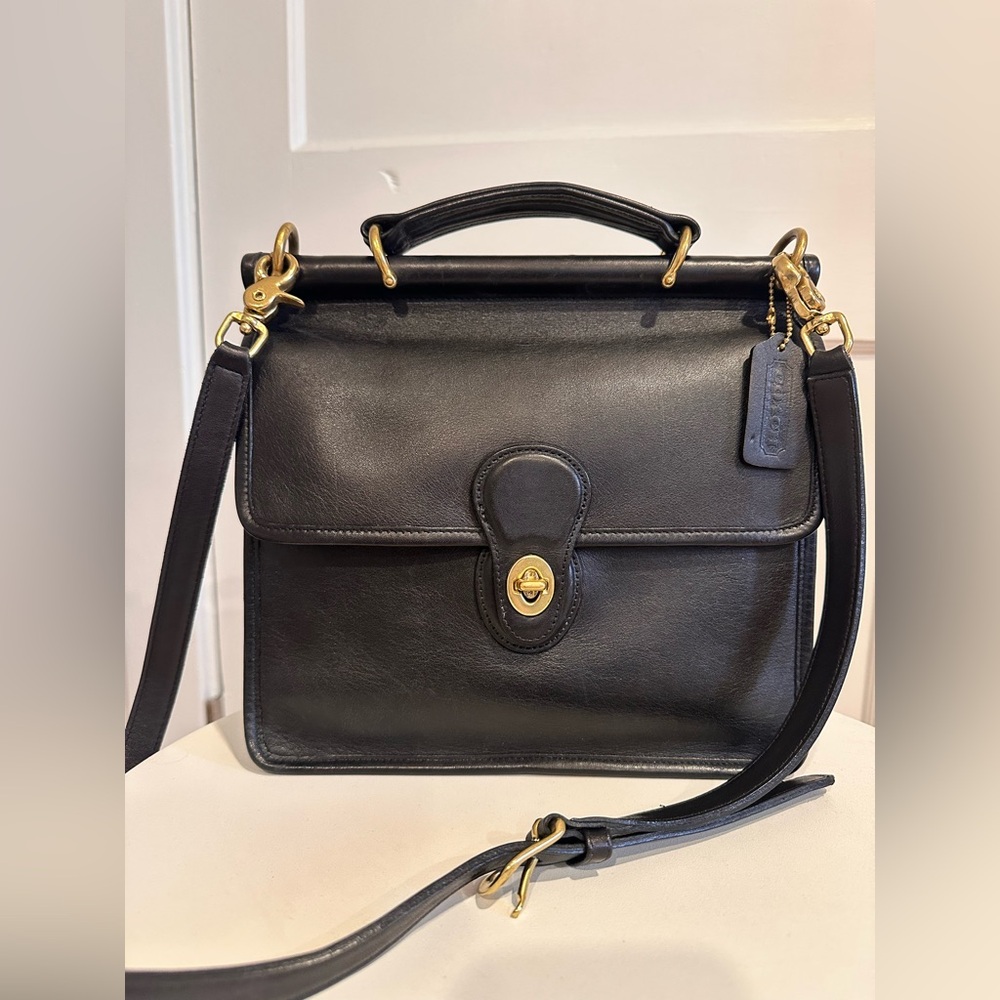 Vintage Coach Willis Top Handle Bag 9927